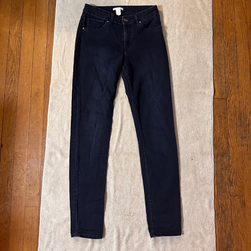 H&M Skinny High Waist Ankle Jeans, Size 8